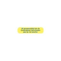 Blockland Streifenetikett Fahrtechnik Alkohol 30 x 7 mm (1000 Stück)