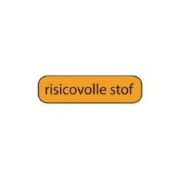 Blockland Streifenetikett Gefahrgut 44 x 11 mm (750 Stück)