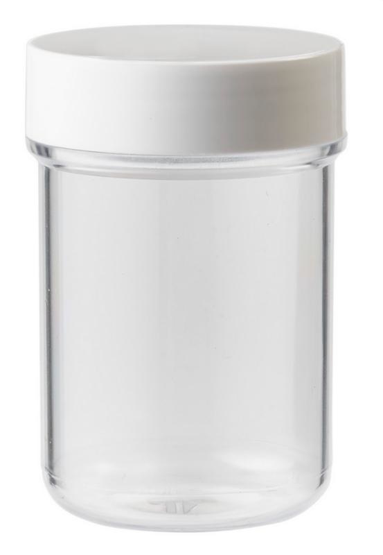 Blockland Plastobel Tabflasche transparenter Deckel 35 mm (90 Stück)