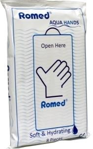 Romed Waschlappen feucht (8 Stück)