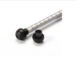 Blockline Spitzenkappe schwarz für 1 Ml Spritze (100 Stück)