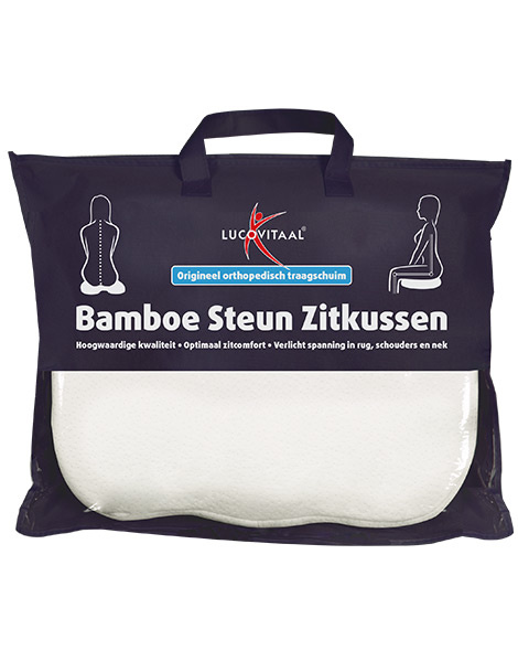 Lucovitaal Bambus Sitzkissen (1 Stück)