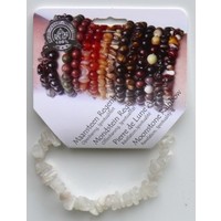 Steengoed Steengoed Split Armband Mondstein Regenbogen (1 Stück)