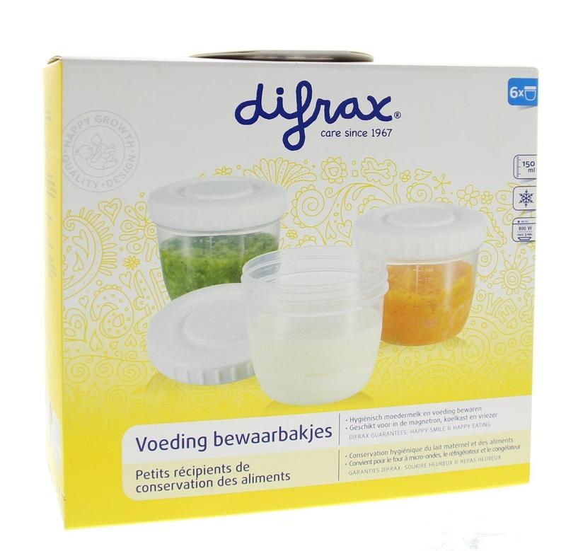 Difrax Frischhaltedosen (6 Stück)