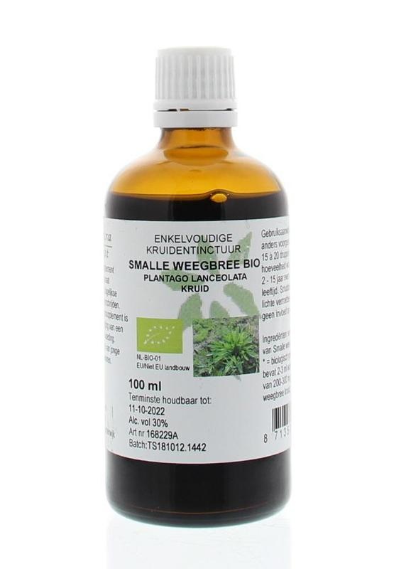 Natura Sanat Plantago lanc / Spitzwegerich Tinktur bio (100 Ml)
