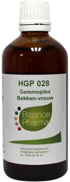 Balance Pharma Balance Pharma HGP028 Gemmoplex Becken weiblich (100 ml)