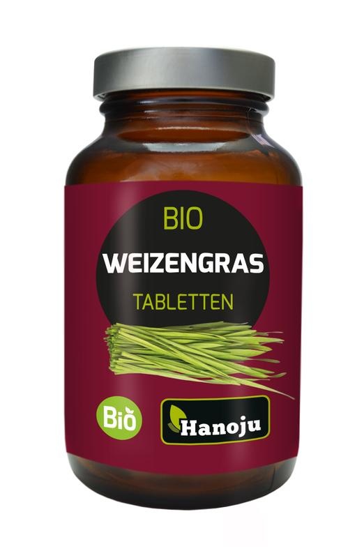 Hanoju Hanoju Weizengras Haustierflasche Bio (180 Tabletten)