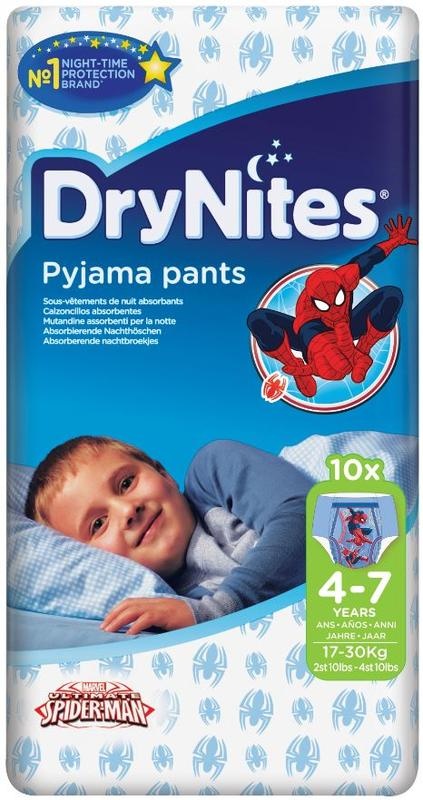 Huggies Drynites Junge 4-7 Jahre (10 Stück)