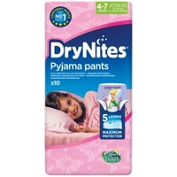 Huggies Huggies Drynites Mädchen 4-7 Jahre (10 Stück)