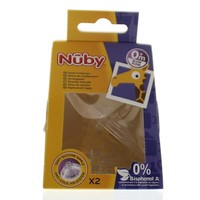 Nuby Nuby ErSetnippel Slow Flow (2 Stück)