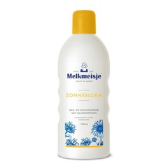 Melkmeisje Sonnenblumenmilch zum Baden und Duschen (1 Liter)