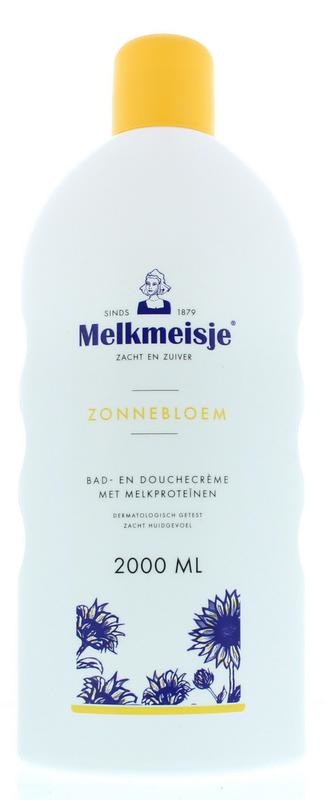 Melkmeisje Bad und Dusche Sonnenblume/Milch (2 Liter)