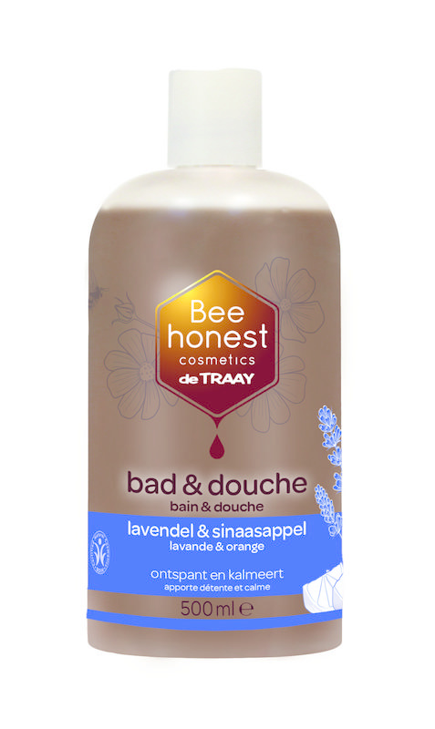 Traay Bee Honest Bade-/Duschlavendel/Orange (500 Ml)