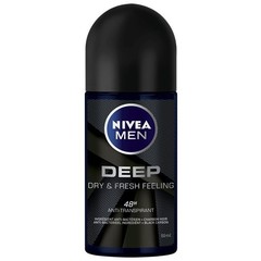 Nivea Herren Deo Deep Roller (50 Ml)