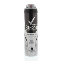Rexona Deo Spray Men Invisible Black & White (150 ml)