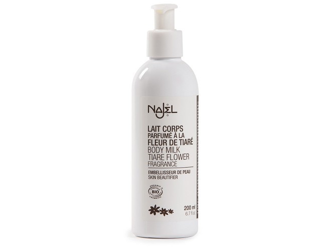 Najel Körpermilch Tiare-Blume (200 Ml)