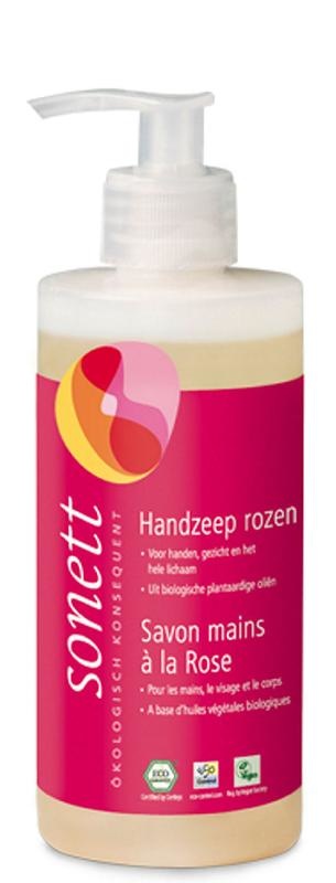 Sonett Sonett Handseife Rose flüssig (300 Ml)