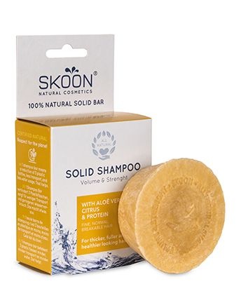 Skoon Skoon Shampoo festes Volumen & Stärke (90 gr)