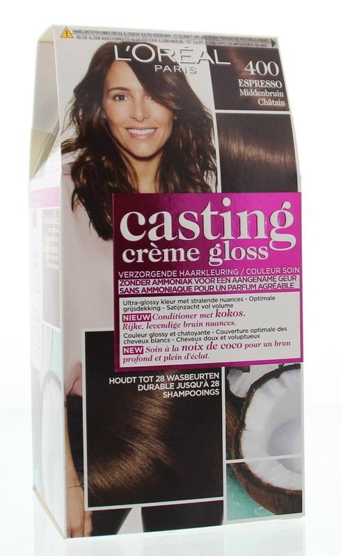 Loreal GießCreme Glanz 400 Espresso (1 Set)