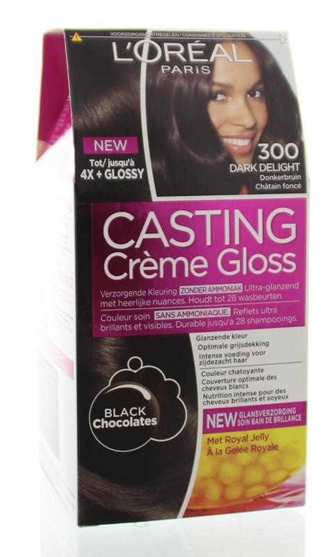 Loreal GießCreme Glanz 300 Dark Delight (1 Set)