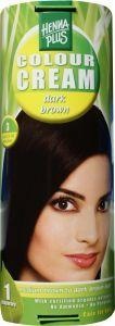 Henna Plus Farbe Creme 3 Dunkelbraun (60 Ml)