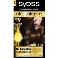 Syoss Color Oleo Intense 4-18 Mokkabraune Haarfarbe (1 Set)