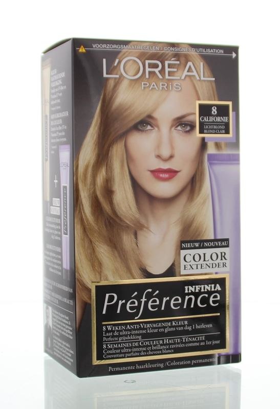 Loreal Preference 8 California Hellblond (1 Set)