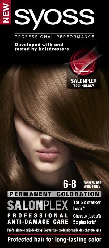 Syoss Color baseline 6-8 dunkelblonde Haarfarbe (1 Set)