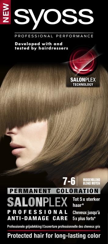 Syoss Color Baseline 7-6 Mittelblondes Haarfärbemittel (1 Set)