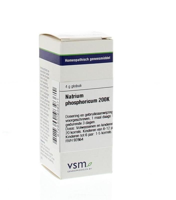 VSM VSM Natrium Phosphoricum 200K (4 gr)