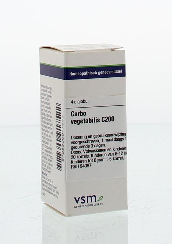 VSM VSM Carbo vegeTabilis C200 (4 g)