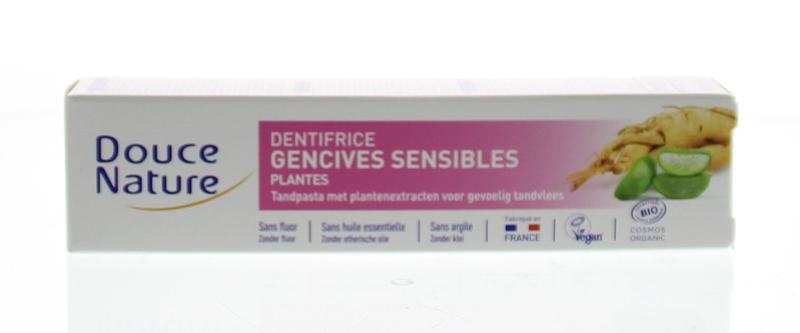 Douce Nature Zahnpasta Aloe Vera für empfindliches Zahnfleisch Bio (75 Ml)