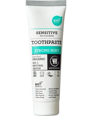 Urtekram Zahnpasta sensitiv starke Minze (75 Ml)