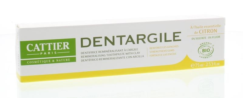 Cattier Zahnpasta Zitrone (75 Ml)