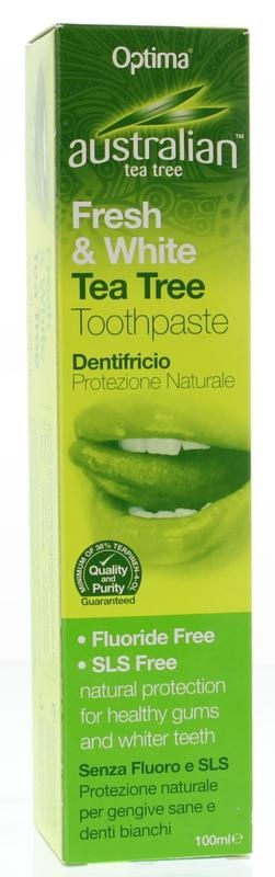 Optima Australische Teebaum-Zahnpasta Fresh & White (100 Ml)
