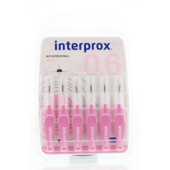 Interprox Premium Nano 0,6 mm rosa (6 Stück)
