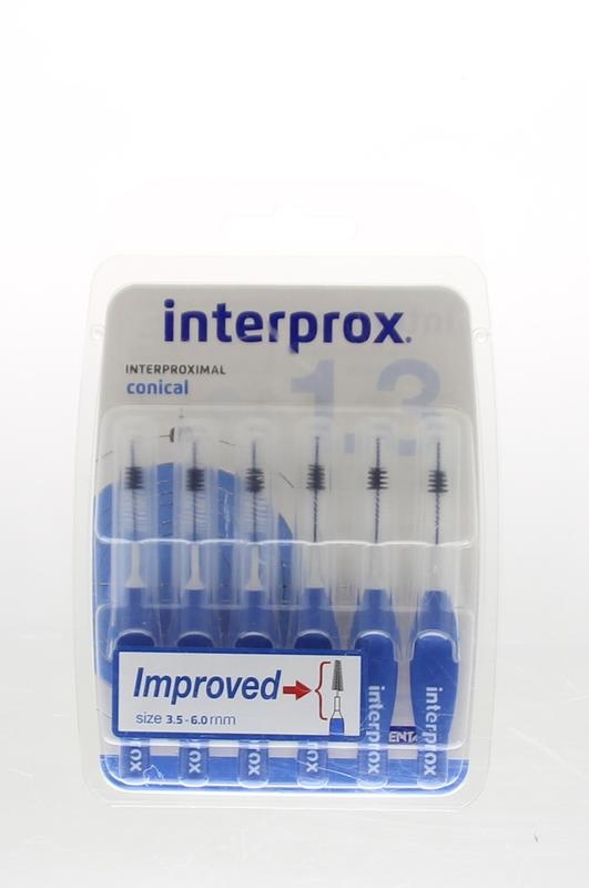 Interprox Interprox Premium konisch blau 3,5 - 6 mm (6 Stück)