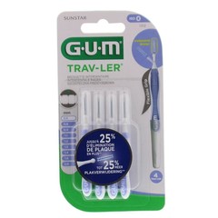 GUM Trav-ler-Pinsel 0,6 mm (lavendel) (4 Stück)