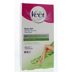 Veet Wachsstreifen Trockene Haut (40 Stück)