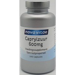 Nova Vitae Caprylsäure 600 mg (100 Kapseln)