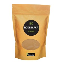 Hanoju Maca rot Bio-Premium-Pulver (500 gr)