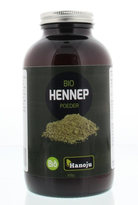 Hanoju Hanoju Bio Hanfpulver Glasflasche (300 gr)