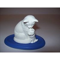 Volatile Volatile Katze mit Kind mit Untersetzer (1 Set)