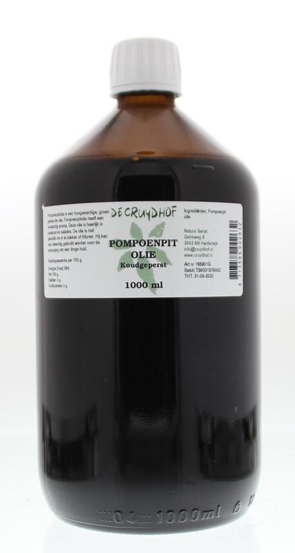 Cruydhof Cruydhof Kürbiskernöl kaltgepresst (1 Liter)