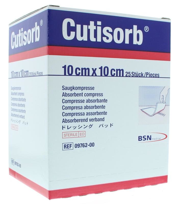 Cutisorb Cutisorb Steril 10 x 10 cm (25 Stück)