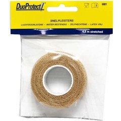 Duoprotect Hautfarbene Schnellpflaster 4,5 Meter (1 Rolle)