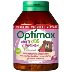 Optimax Kinder-Multivit extra (180 Kautabletten)