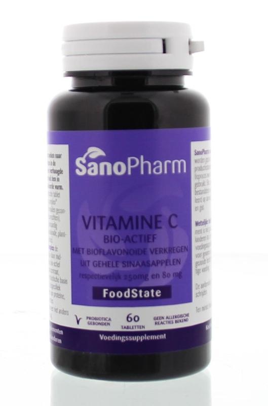 Sanopharm Vitamin C 250 mg & Bioflavonoide 80 mg (60 Tab)