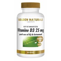 Golden Naturals Vitamin D3 25 mcg 360 Kapseln