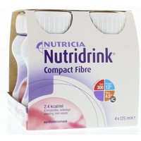 Nutridrink Nutridrink Kompaktfaser Erdbeere 125 Gramm (4 Stück)